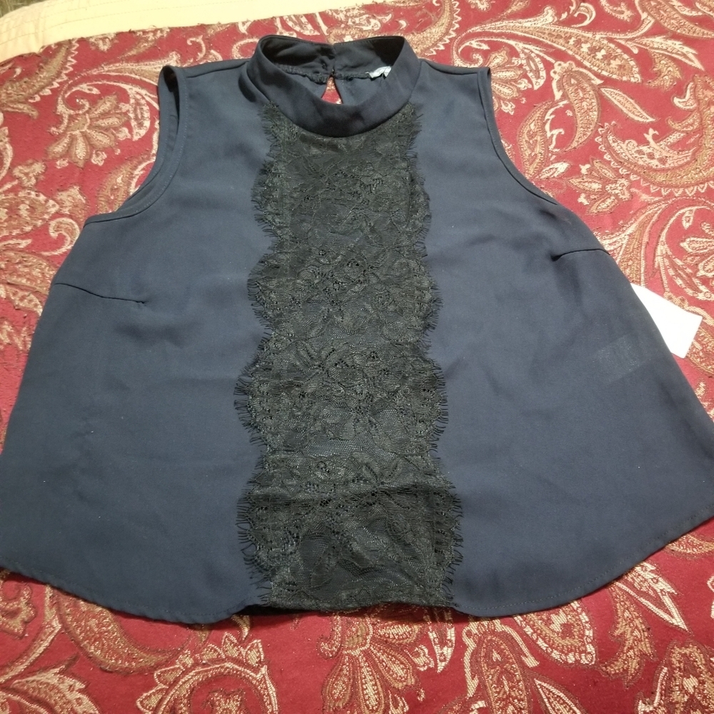 Charlotte Russe Sleeveless Top - PRICE FIRM